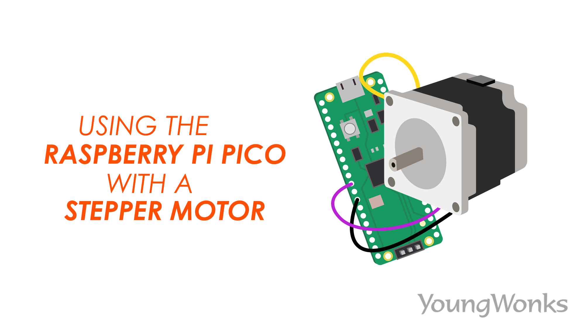 How to use a stepper motor with the Raspberry Pi Pico