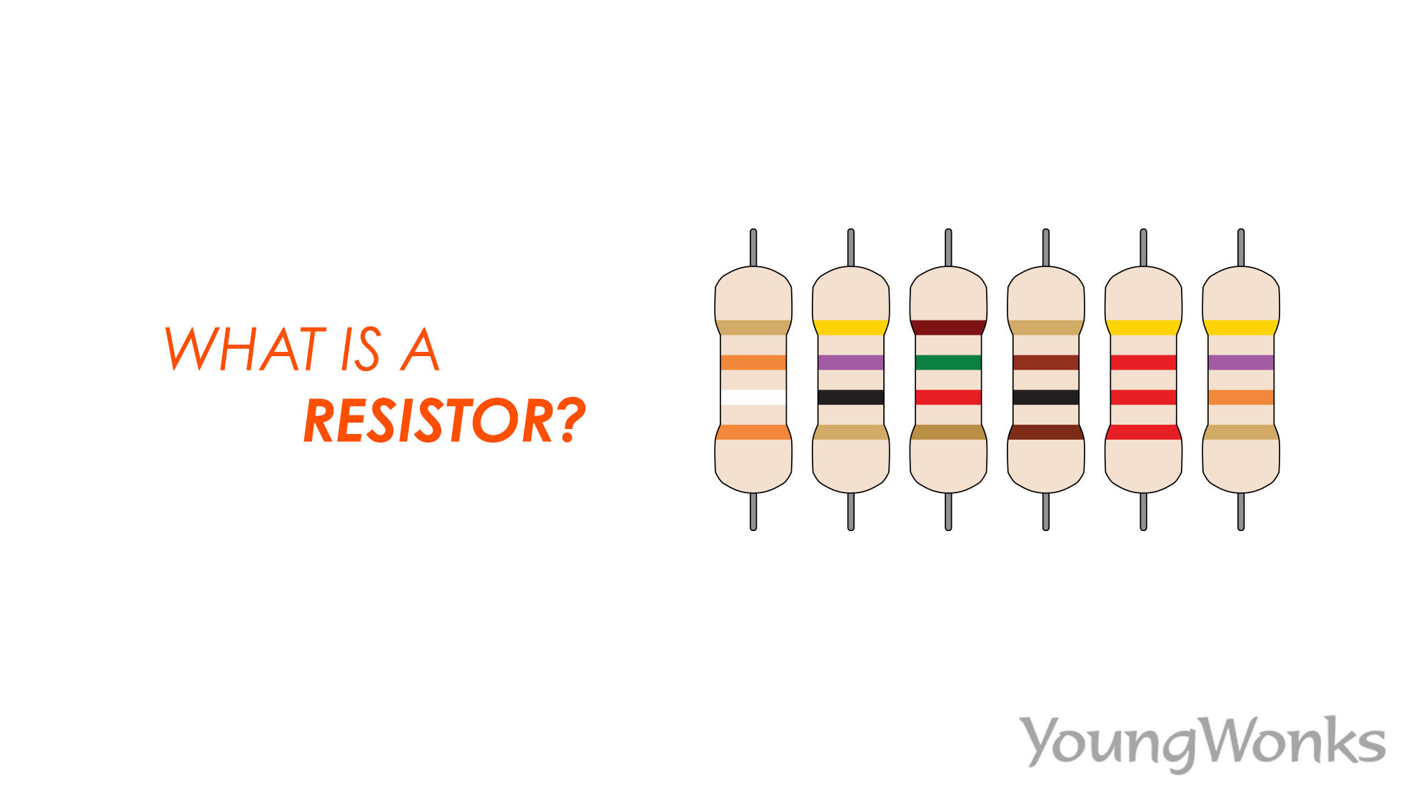 What is the purpose of a resistor in a circuit?