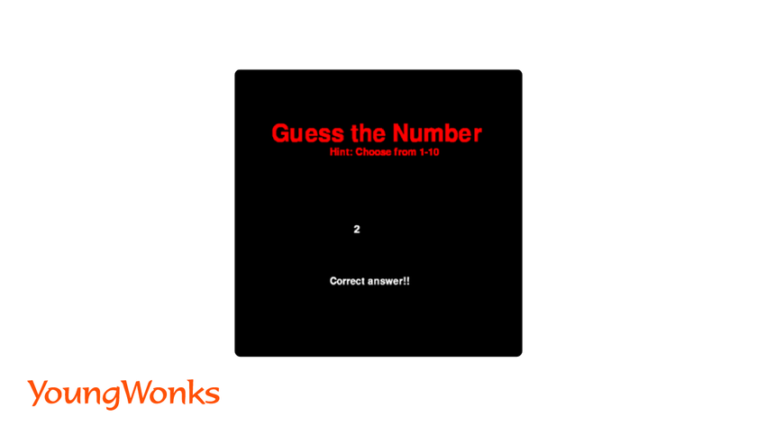 guess the number game