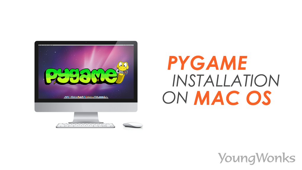 Mac OS running a game after installing the pygame module of Python