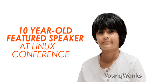 10-year-old chosen as a featured speaker at Embedded Linux Conference