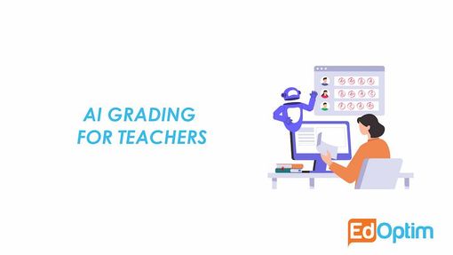 An image that explains about AI Grading Software for Teachers.