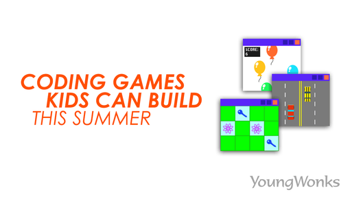 Coding games which can be build by kids