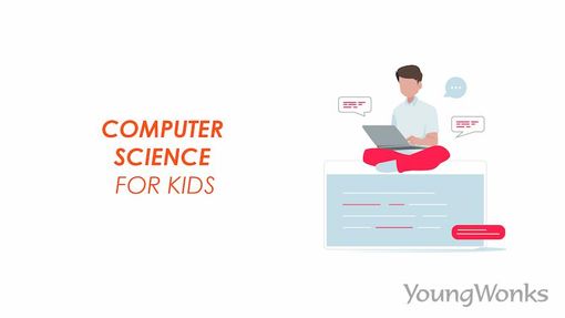 An image that explains about Computer Science for Kids.