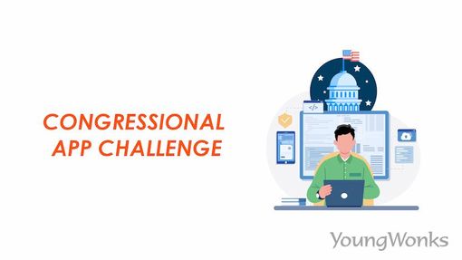 An image that explains about Congressional App Challenge