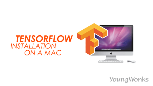 How is tensorflow installed on a Mac. The step-by-step tutorial for installing tensorflow using simple steps.