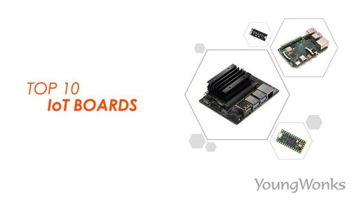Top 10 IoT boards in 2024 such as NVIDIA Jetson Nano, Raspberry Pi 4, ESP32 and Raspberry Pi Pico.
