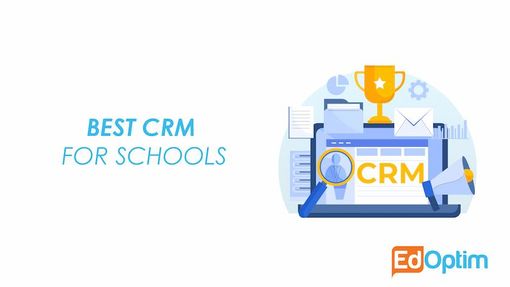 An image that describes the best CRM for schools.