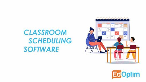An image showing a classroom scheduling software.
