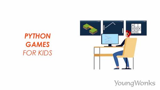 An image of Python games for kids.