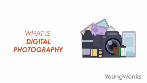 An image that explains about what is digital photography.