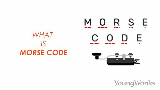 An image that explains what is morse code.