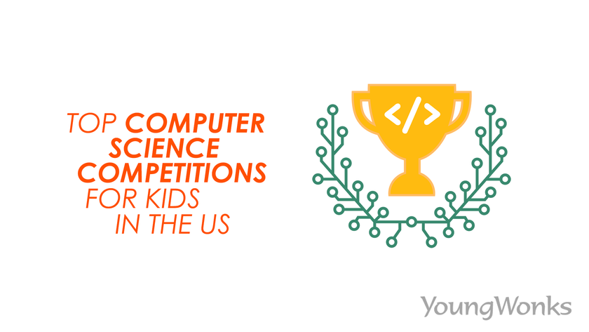 A trophy won in one of the top computer science competitions in the United States of America