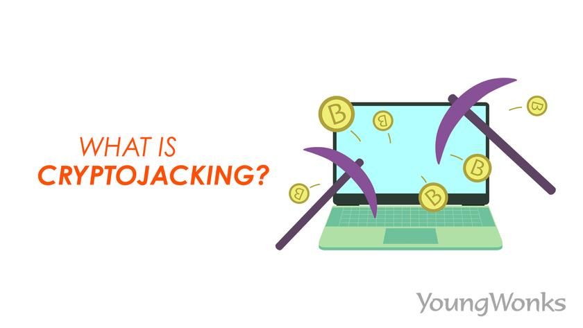 define cryptojacking, how does cryptojacking work, detect and avoid cryptojacking