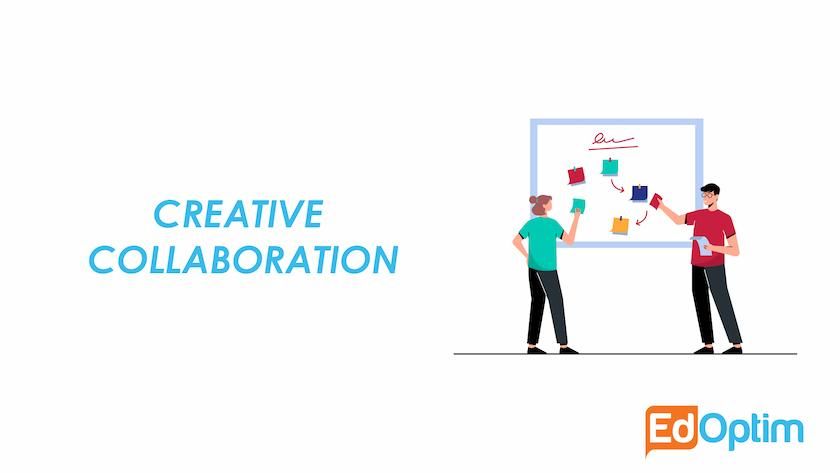 An image that explains creative collaboration.