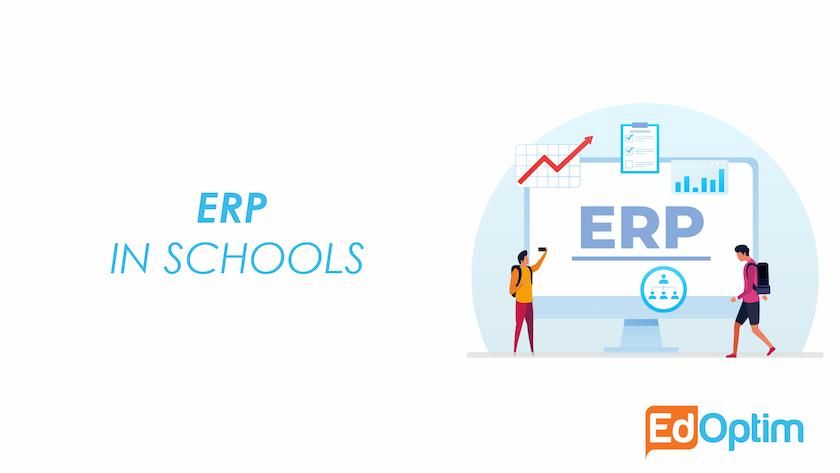 An image to explain the importance of ERP in schools.