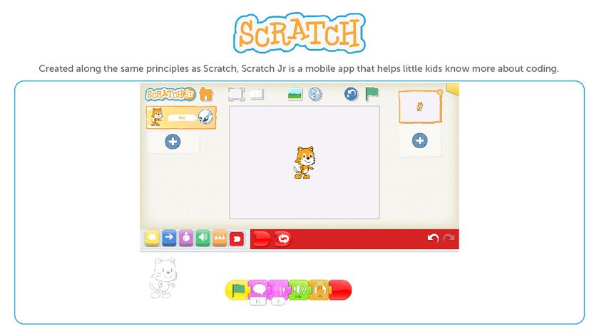 Scratch Jr is a great way to start the coding for kids journey for kids below 8 years of age.