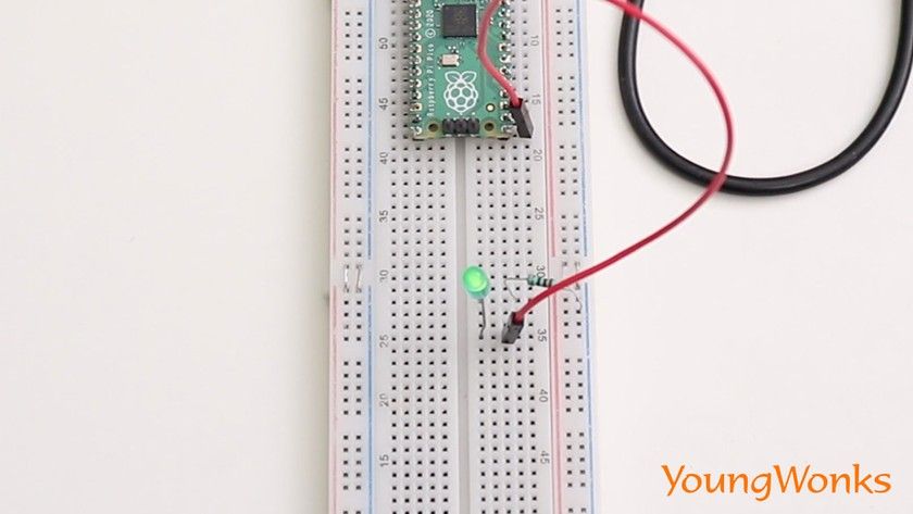 How To Brighten Or Dim An Led With A Raspberry Pi Pico Using Pulse Width Modulation 8292
