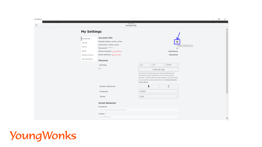 How to change your Roblox username and reset your password