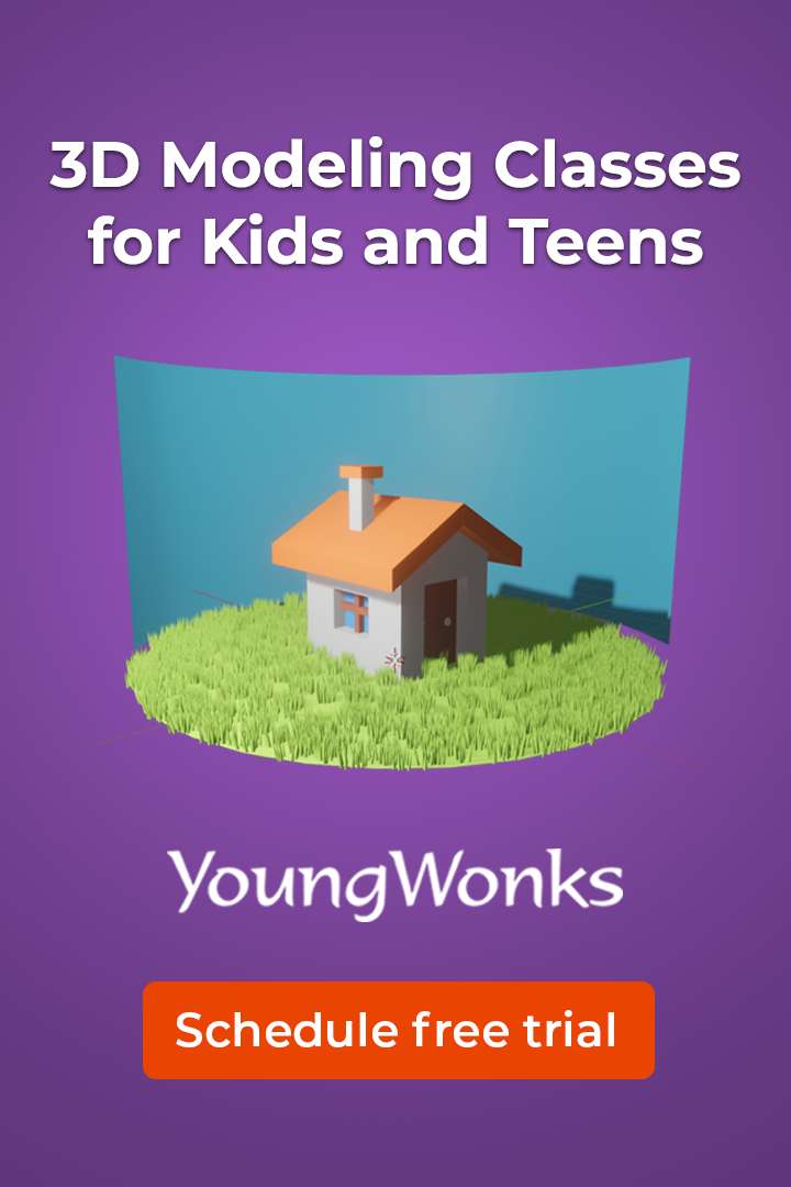 3D Modeling Classes for Kids and Teens