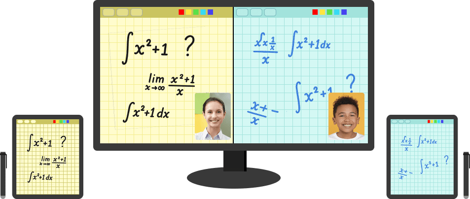 Share iPad screen with Math teacher