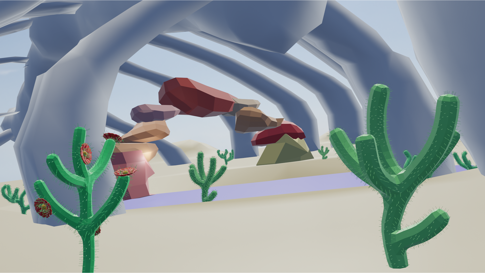 Low Poly Desert